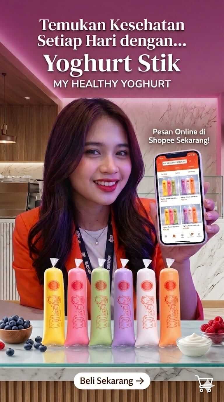Koleksi Yogurt Stik My Healthy Nutrisi Lengkap