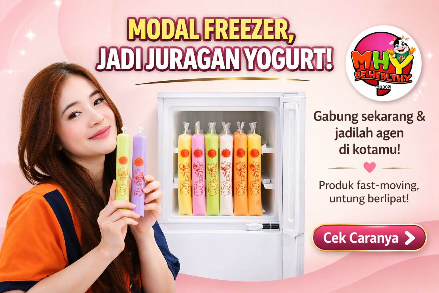 Strategi Cara Menjadi Distributor Yoghurt My Healthy